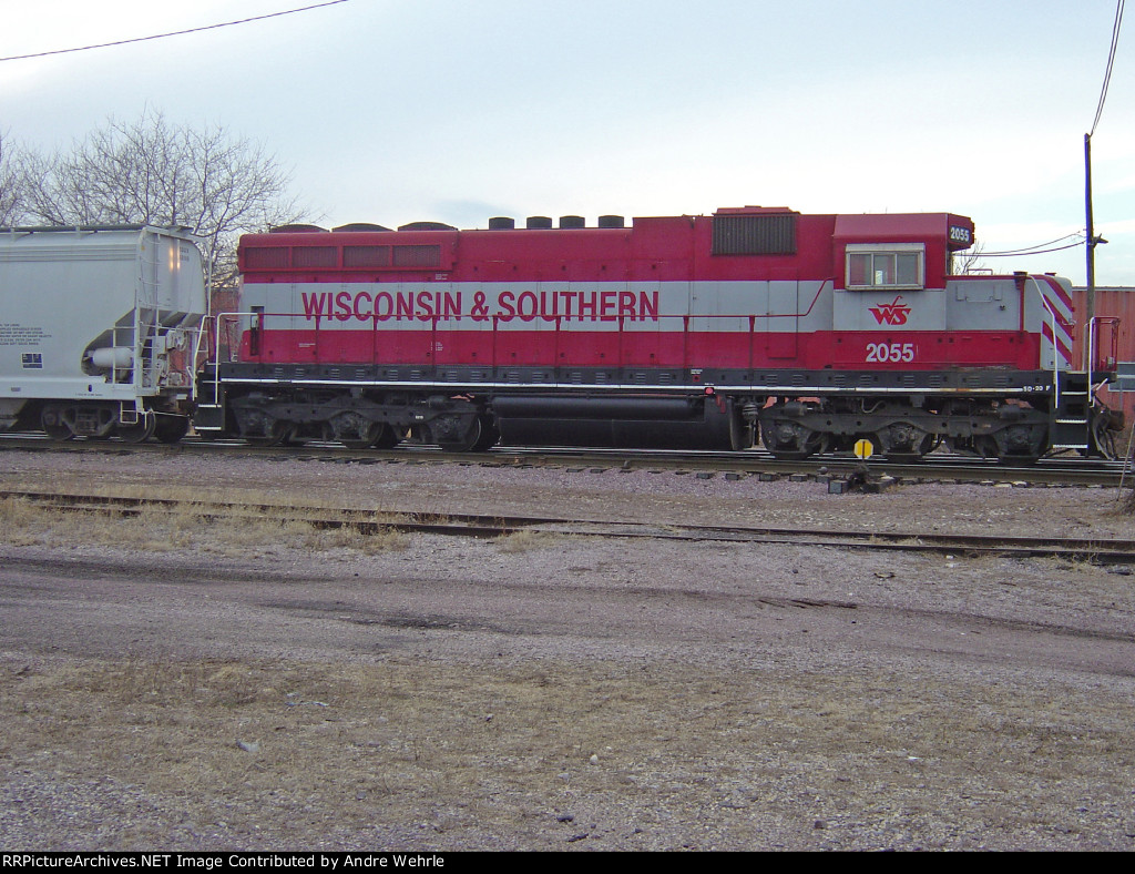 WSOR 2055 stands ready to head north
